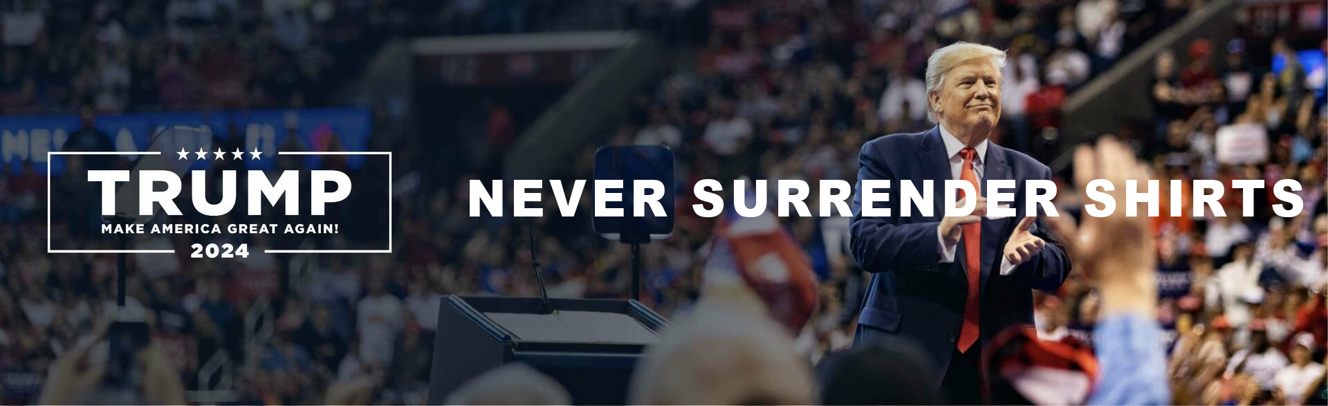 Never Surrender shirts