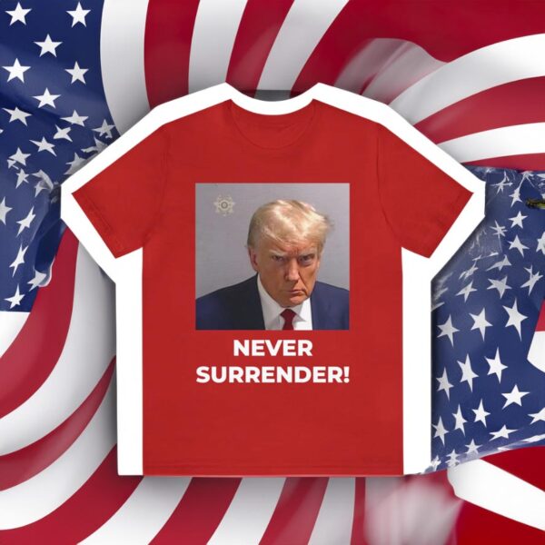 SPECIAL EDITION Never Surrender Premium Short Sleeve T-Shirts - GOP RED