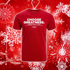 Choose Greatness Cotton T-Shirts