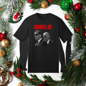 Crooked Joe Black Cotton T-Shirts