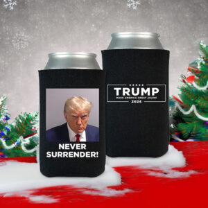 Never Surrender Beverage Coolers - Black