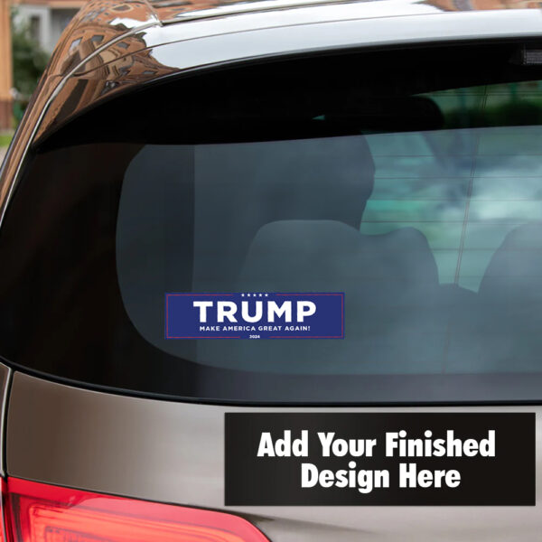 Official 2024 Trump Bumper Sticker Set