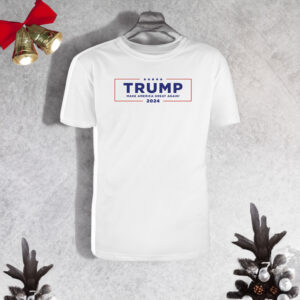 Official 2024 Trump White T-Shirt