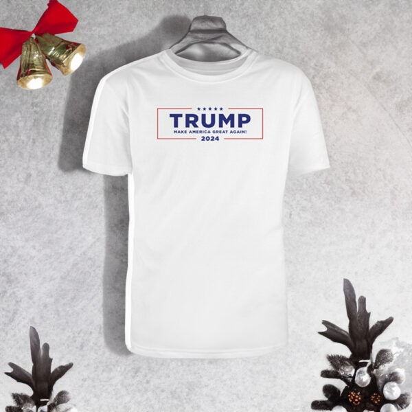 Official 2024 Trump White T-Shirt