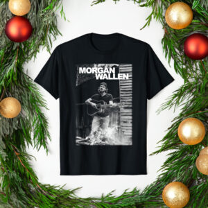 Official Morgan Wallen Guitar Photo T-Shirt