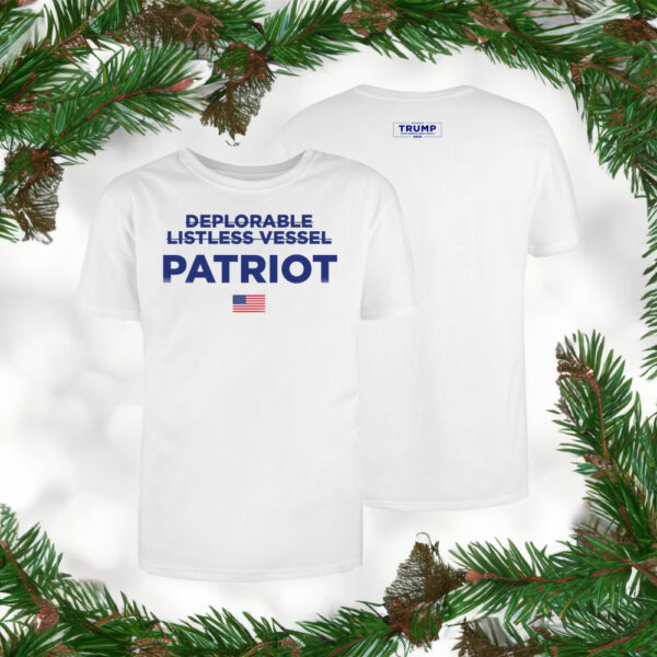 Patriot White Cotton T-Shirts