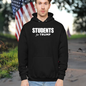 Students for Trump 2024 Cardinal Red Hooded Pullovers