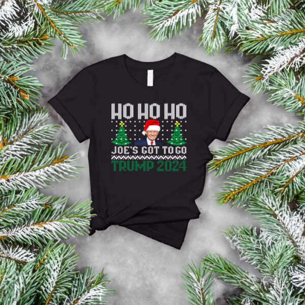 Trump 2024 Christmas Shirt, Sarcastic Trum Xmas Shirt, Anti-Biden T-Shirt