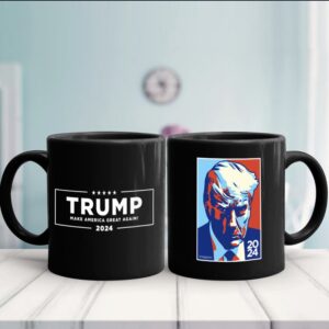 Trump Colorblock Black Coffee Mug