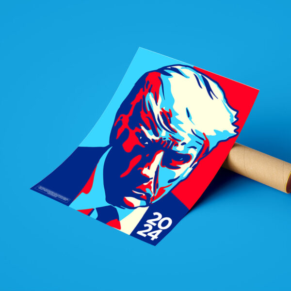 Trump Colorblock Posters 18x24