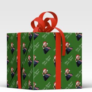 Trump MAGA Fist Pump Christmas Wrapping Paper