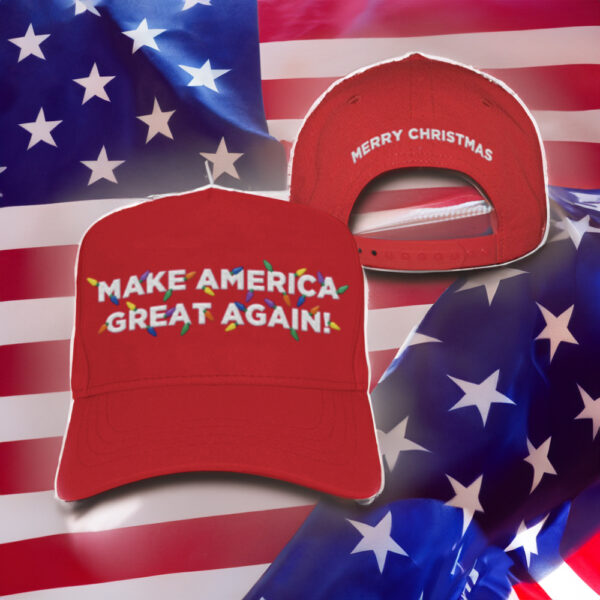 Trump MAGA Red Christmas 2023 Hats