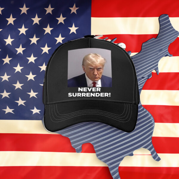 Trump Never Surrender Black Hats