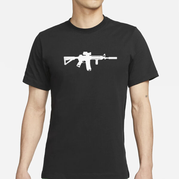 AR-15 Silhouette T Shirts