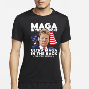 MAGA In The Front Ultra MAGA In The Back Mullet Trump Meme Unisex Classic T Shirt2