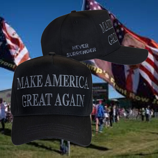 I’m releasing this NEVER SURRENDER BLACK MAGA Hat To Stand Against This Injustice!2