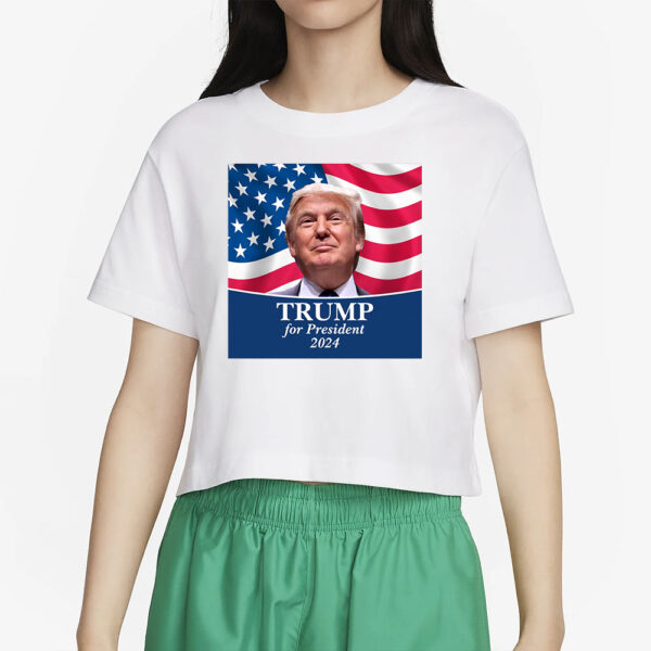 Donald Trump Photo - President T-Shirt 20242