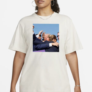 Donald Trump Shooting T-Shirt Great Man3