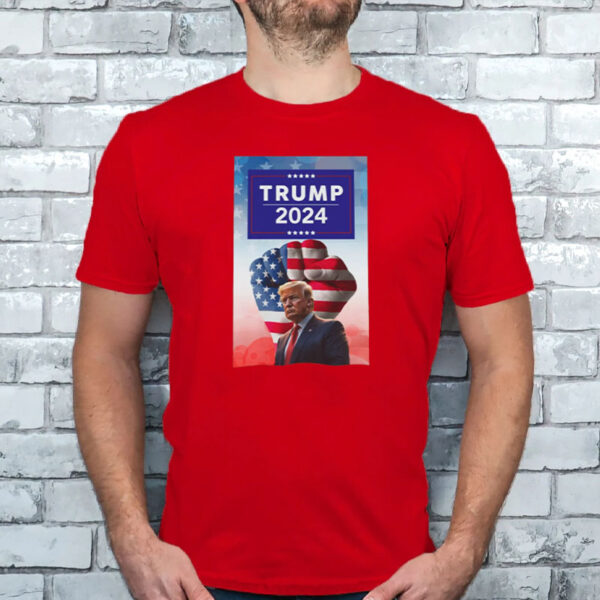 Jersey T-Shirt DONALD TRUMP 2024, support Donald Trump, Fight, America1