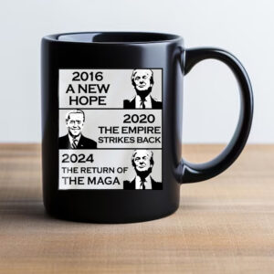 2016 A New Hope , 2020 The Empire Strikes Back , 2024 The Return Of The Maga Mug2