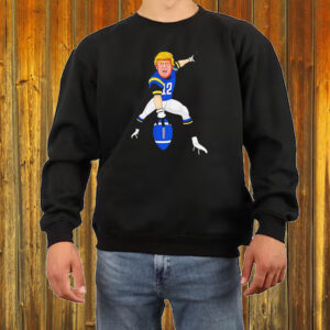 All American Donald Trump Football Cartoon Shirt ,Sweatshirt ,Hoodie6