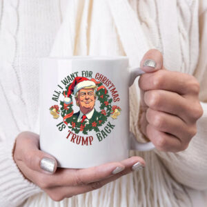 All I Want For Christmas Is Trump Back ,Christmas Trump Mug