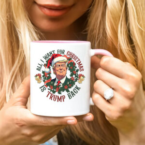 All I Want For Christmas Is Trump Back ,Christmas Trump Mug1