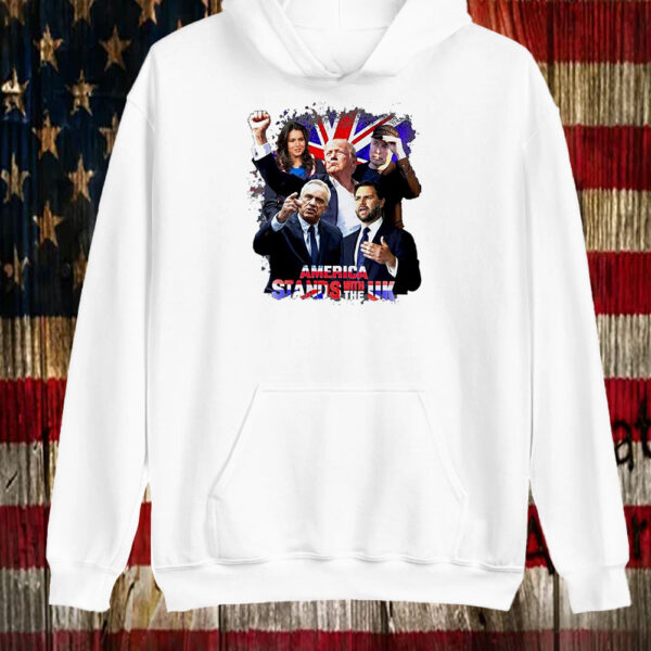 America stand with The UK Donald Trump T-Shirt5