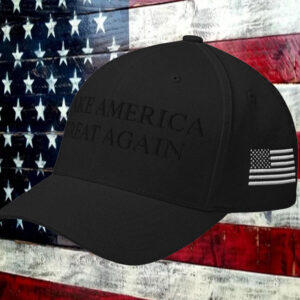 Blackout MAGA Hat, Make America Great Again Hat - Trump Victory5