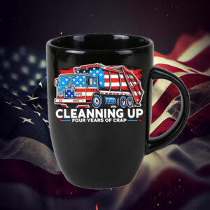 Cleaning Up After Four Years Trump Political Mug1