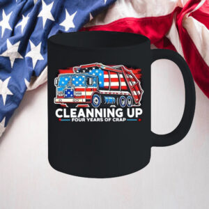 Cleaning Up After Four Years Trump Political Mug2