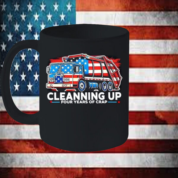 Cleaning Up After Four Years Trump Political Mug5