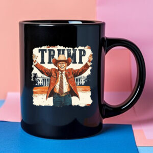 Cowboy Trump Mug 2024 , Western Trump