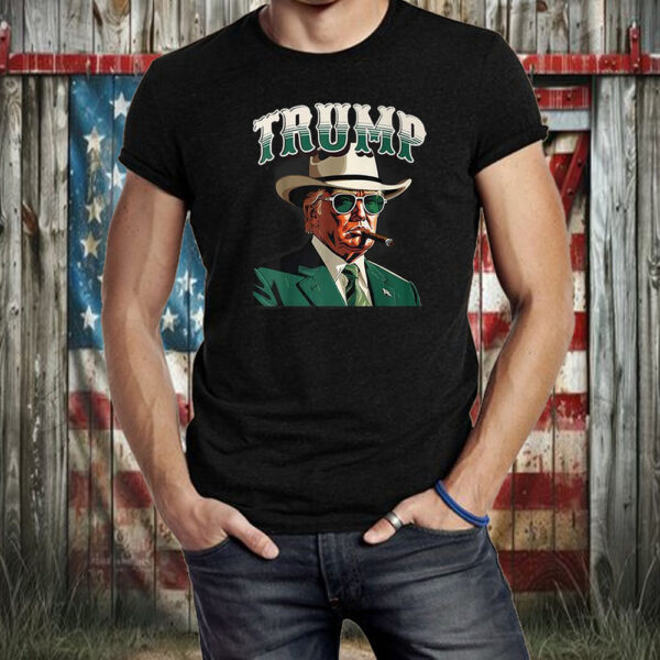 Cowboy Western Daddy Donald Trump President Shirt ,Sweatshirt ,Hoodie2