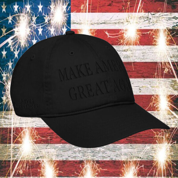 Dark MAGA Embroider Black Hat - Trump Victory