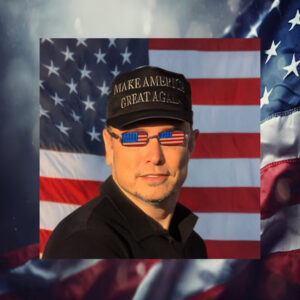 Dark MAGA HAT Elon Musk 20243