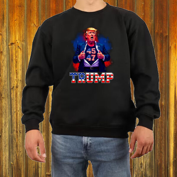 Donald Trump 45th 47th President Of US Inauguration Day 2025 Shirt ,Sweatshirt ,Hoodie2