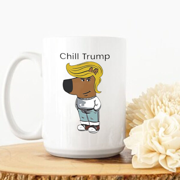 Donald Trump Chill Guy Meme Mug