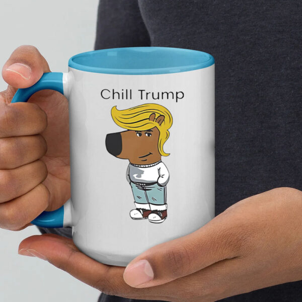 Donald Trump Chill Guy Meme Mug1