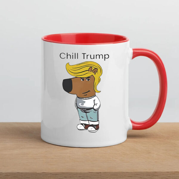 Donald Trump Chill Guy Meme Mug5