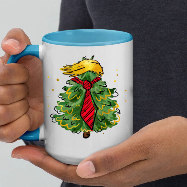 Donald Trump Christmas Tree 2024 Mug1