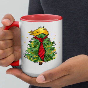 Donald Trump Christmas Tree 2024 Mug6