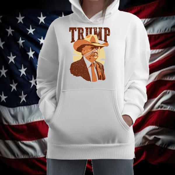 Donald Trump Cowboy Graphic T-Shirt Gift