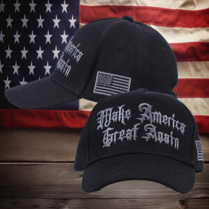 Donald Trump Gothic Dark MAGA Cap Make America Great Again2