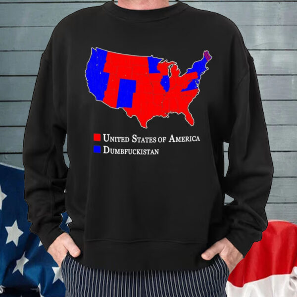 Donald Trump United States of America Hillary Dumbfuckistan T-Shirt