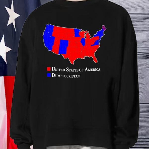 Donald Trump United States of America Hillary Dumbfuckistan T-Shirt1