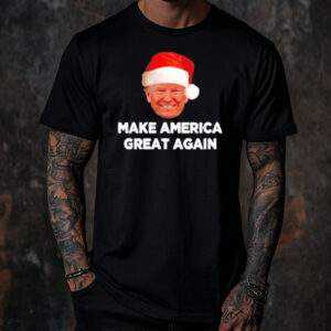 Donald Trump head Santa hat Make America Great Again Christmas Shirt ,Sweatshirt ,Hoodie6