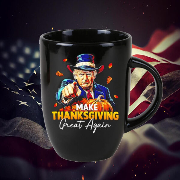 Donald Trump make Thanksgiving great again daddys home Maga Mug1