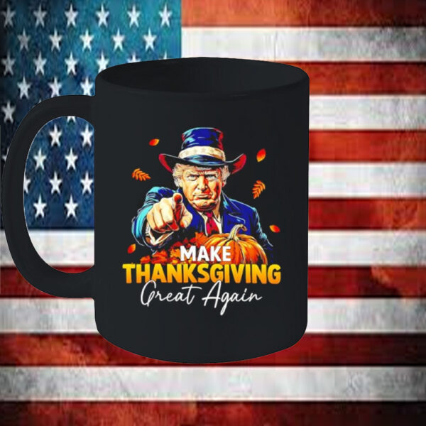 Donald Trump make Thanksgiving great again daddys home Maga Mug5