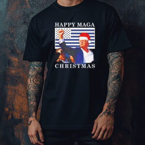 Donald Trump strong fist happy MAGA Christmas Shirt ,Sweatshirt ,Hoodie1